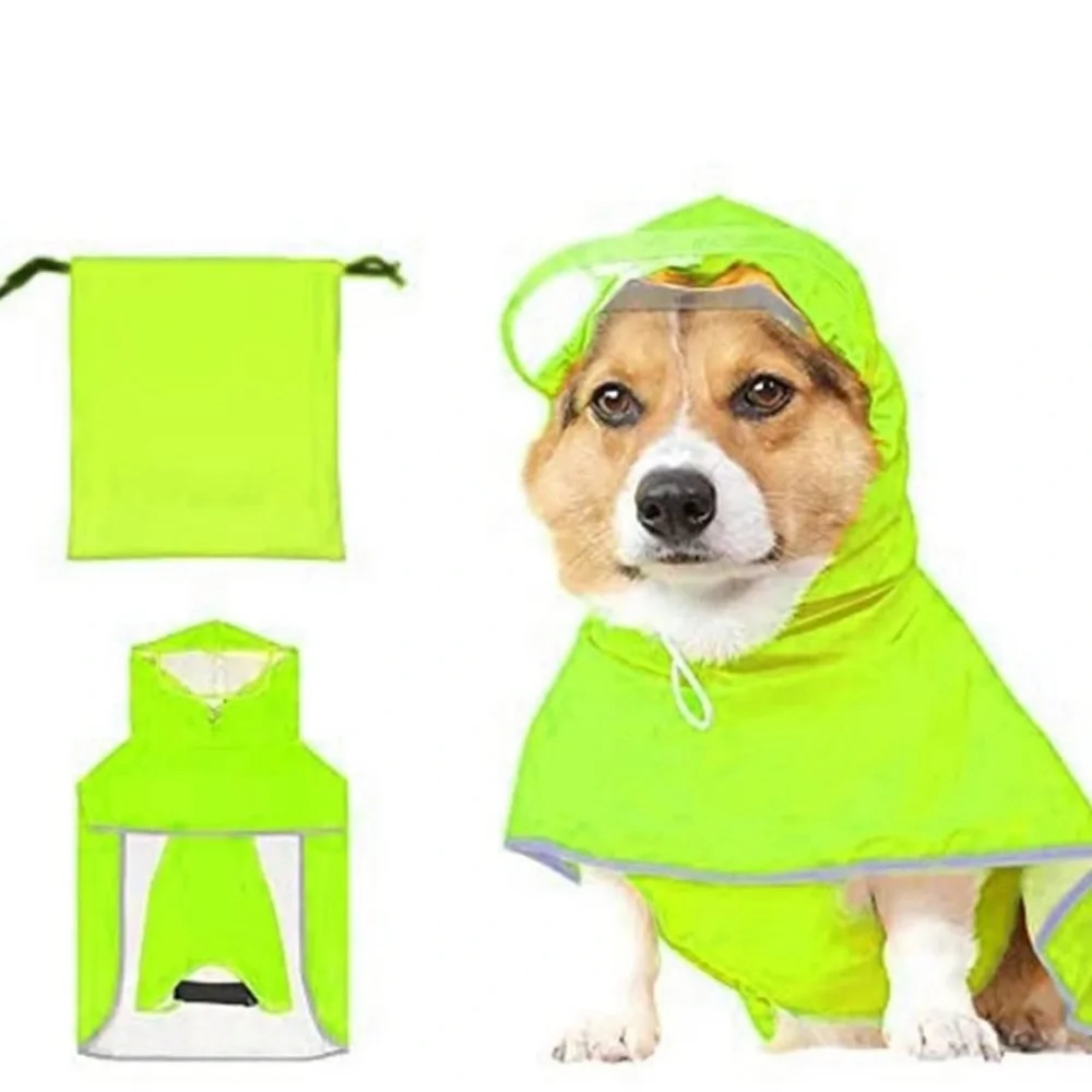 New Dog Raincoat, Lightweight - Picture 3 of 10